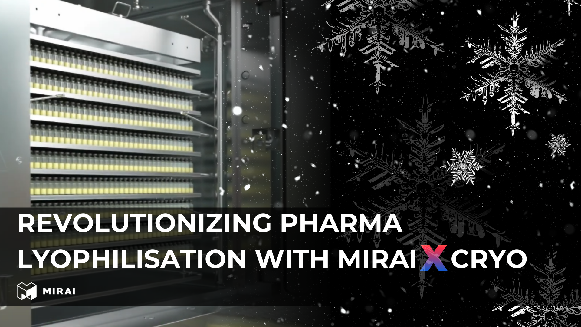 Revolutionizing Pharmaceutical Lyophilisation: Mirai Intex X Cryo Systems & the Art of Efficient Condenser Cooling