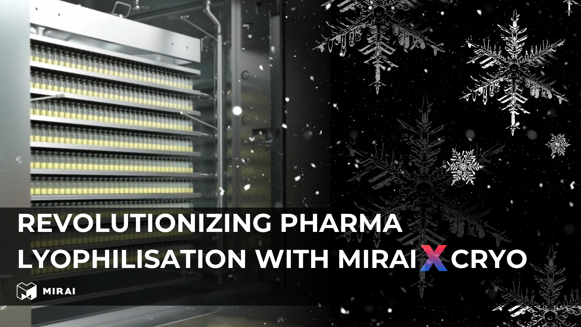 Revolutionizing Pharmaceutical Lyophilisation: Mirai Intex X Cryo Systems & the Art of Efficient Condenser Cooling Revolutionizing Pharmaceutical Lyophilisation: Mirai Intex X Cryo Systems & the Art of Efficient Condenser Cooling