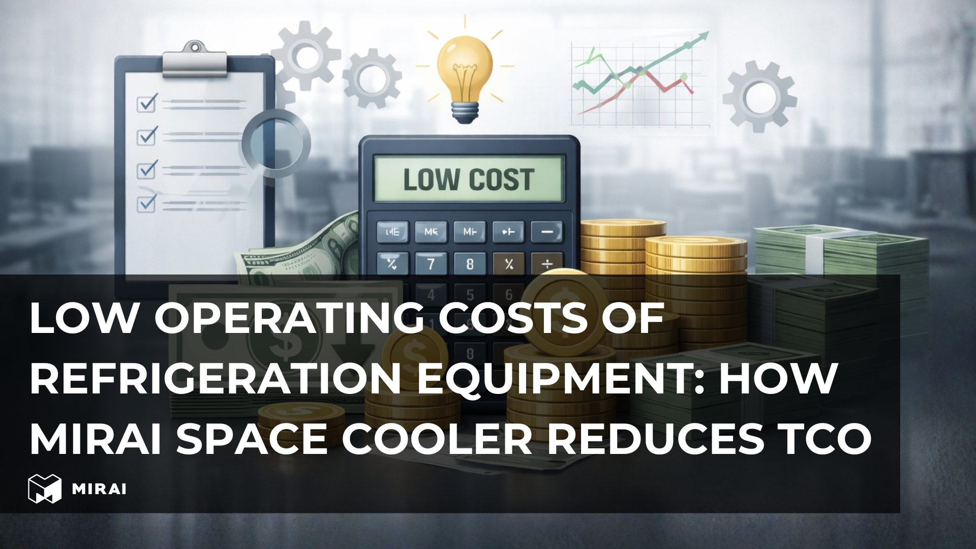 Low Operating Costs of Refrigeration Equipment: How MIRAI Space Cooler Reduces TCO