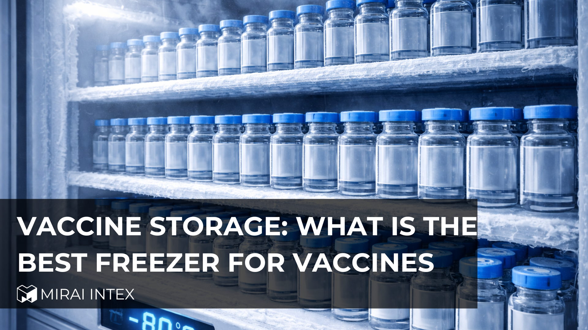 Inadequate Storage Vaccine storage: what is the best freezer for vaccines | Mirai Intex