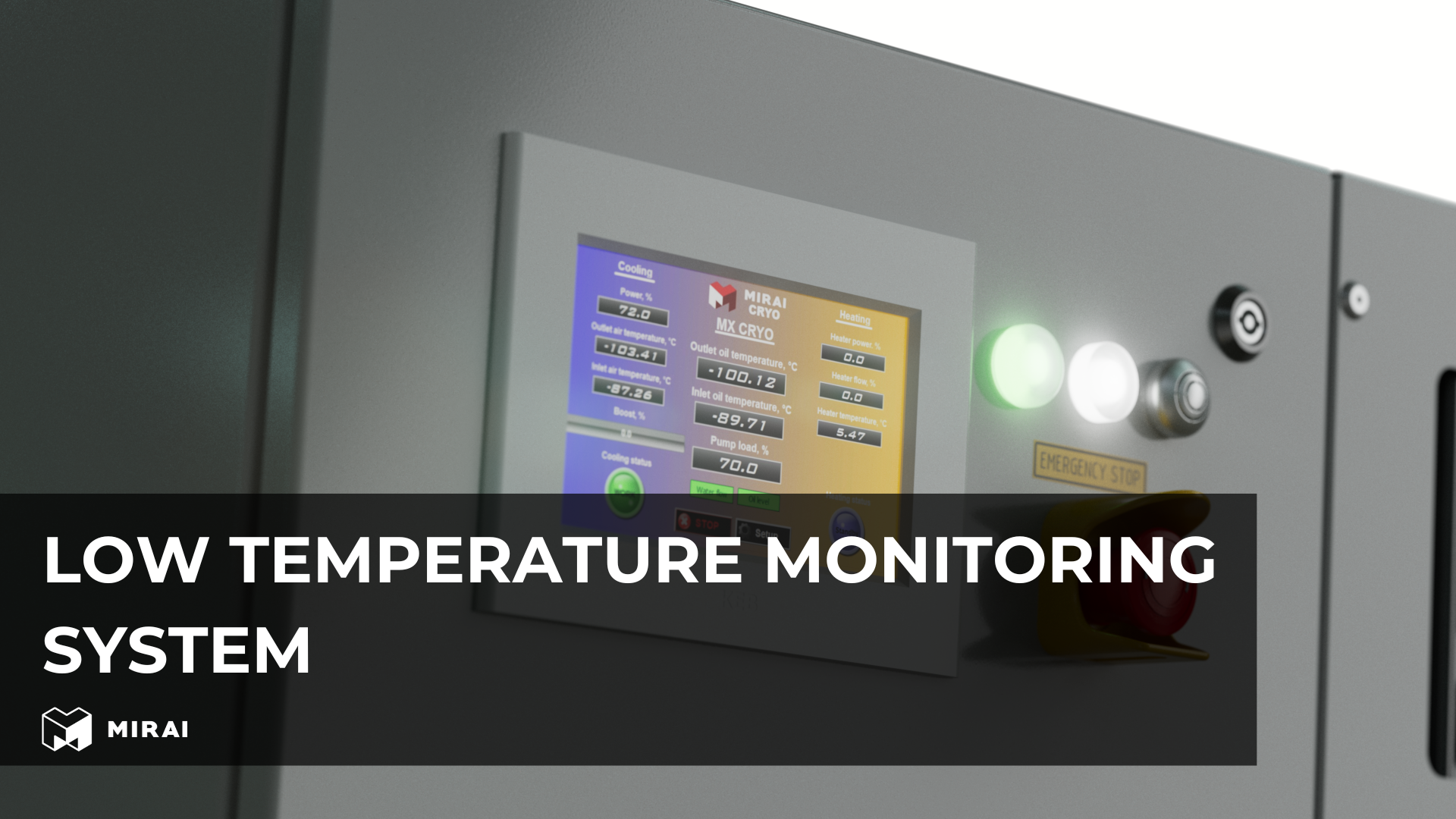 Low temperature monitoring system