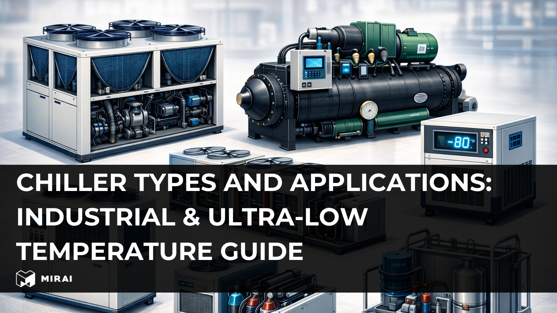 Chiller Types and Applications: Industrial & Ultra-Low Temperature Guide