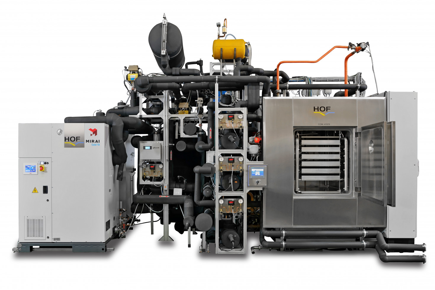 Air cycle technology implemented in a freeze-drying system by HOF Air cycle technology implemented in a freeze-drying system by HOF