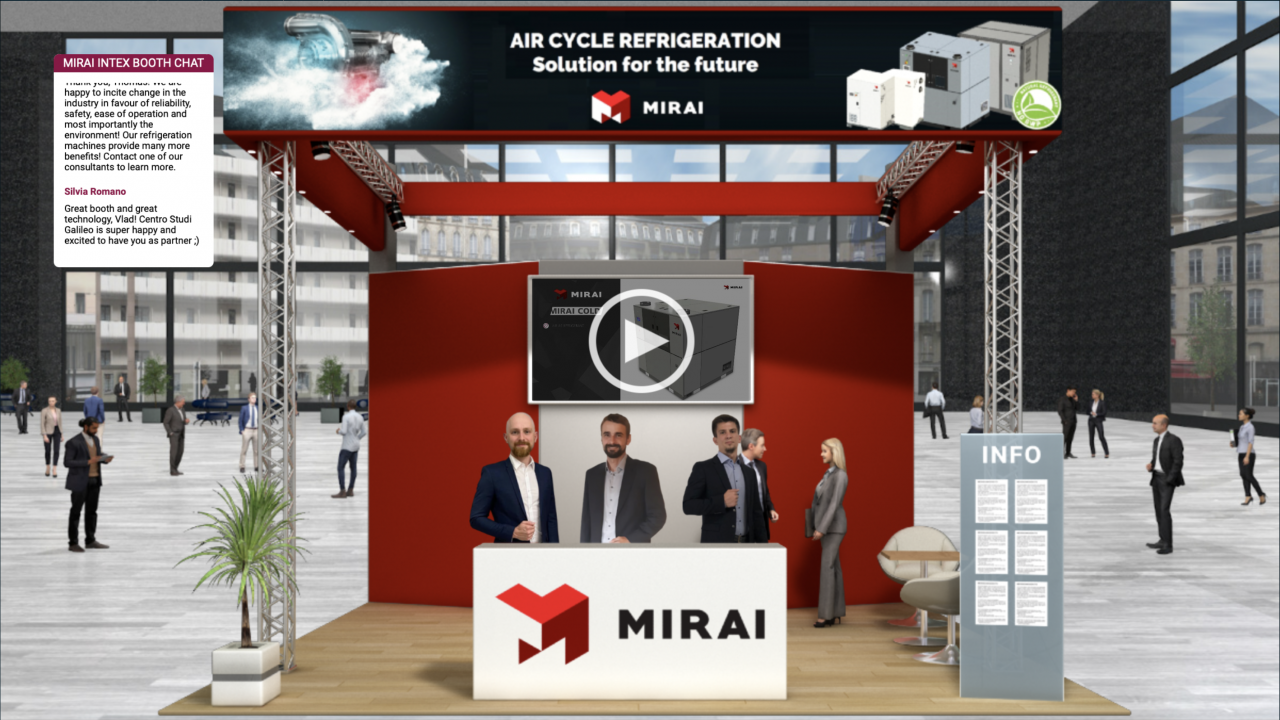 First ever global VIRTUAL TRADE SHOW for Natural refrigerants with MIRAI on board First ever global VIRTUAL TRADE SHOW for Natural refrigerants with MIRAI on board