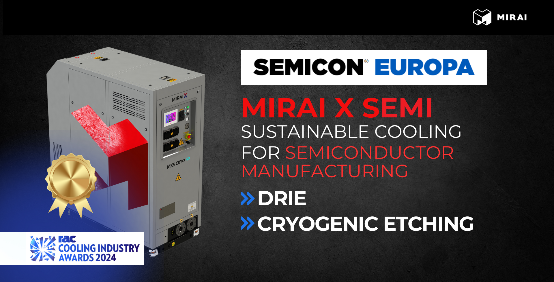 MIRAI INTEX EXTENDS THE MX SEMI LINEUP MIRAI INTEX EXTENDS THE MX SEMI LINEUP
