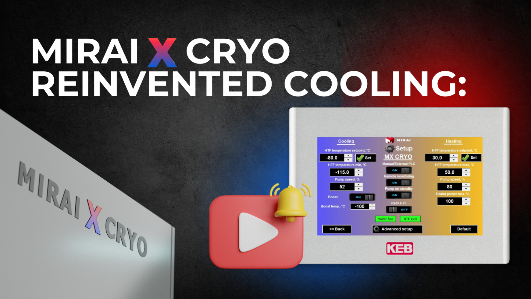 Cooling Reinvented – MIRAI X CRYO by Mirai Intex Cooling Reinvented – MIRAI X CRYO by Mirai Intex