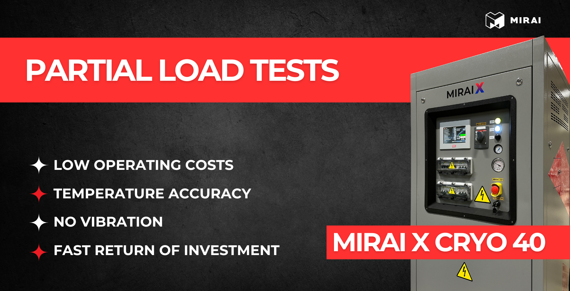 MIRAI INTEX REVOLUTIONIERT DIE KRYOTECHNOLOGIE MIRAI INTEX REVOLUTIONIERT DIE KRYOTECHNOLOGIE