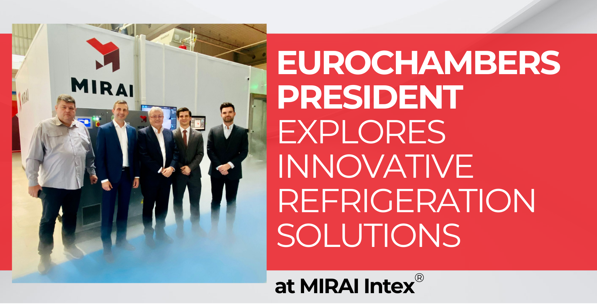 Advancing Sustainable Manufacturing: Eurochambers President Explores Innovative Refrigeration Solutions at MIRAI Intex. Advancing Sustainable Manufacturing: Eurochambers President Explores Innovative Refrigeration Solutions at MIRAI Intex.