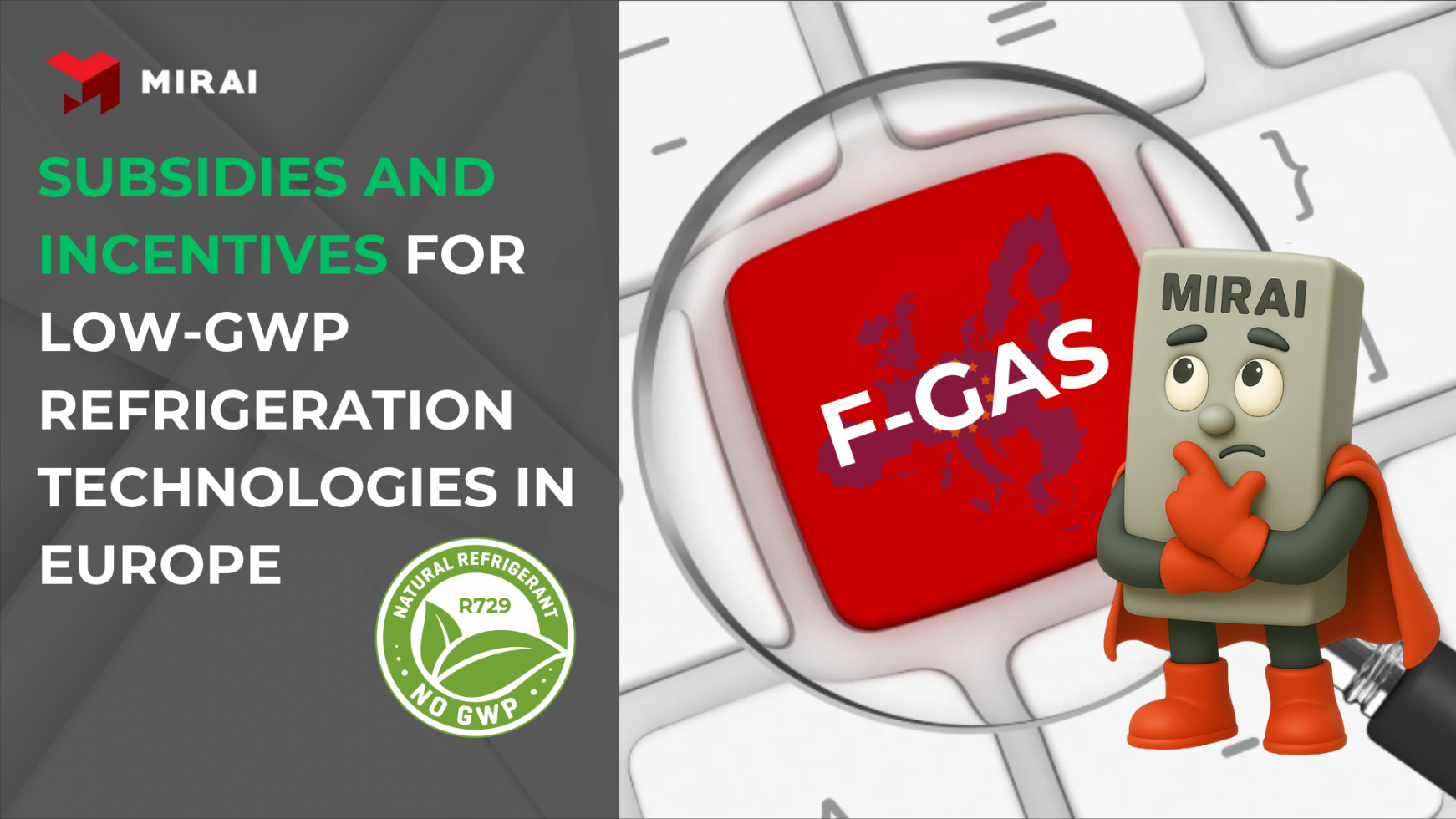 Subsidies and Incentives for Low-GWP Refrigeration Technologies in Europe Subsidies and Incentives for Low-GWP Refrigeration Technologies in Europe