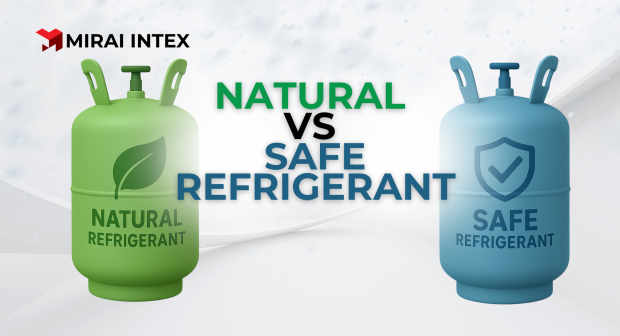Natural vs Safe Refrigerant