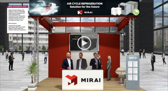 First ever global VIRTUAL TRADE SHOW for Natural refrigerants with MIRAI on board