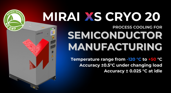 MIRAI INTEX Unveils Ecological Process Cooling Innovation: MIRAI XS CRYO for Semiconductor Industry