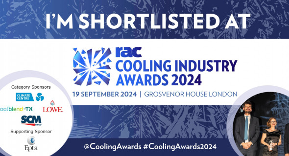 MIRAI INTEX Shortlisted for RAC COOLING AWARDS! MIRAI INTEX Shortlisted for RAC COOLING AWARDS!