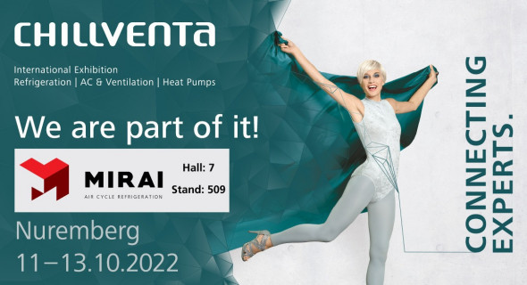 Chillventa 2022, in German Nürnberg from 11th to 13th of October. Chillventa 2022, in German Nürnberg from 11th to 13th of October.
