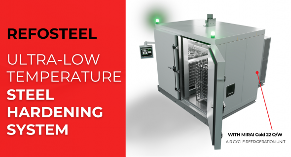REFOSTEEL - Ultra-low temperature steel hardening system REFOSTEEL - Ultra-low temperature steel hardening system