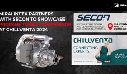 MIRAI INTEX Partners with SECON to Showcase Innovative Oil-free Propane Turbo-Compressor at Chillventa 2024