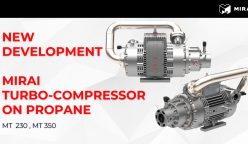 Completion of stress testing of the world's first propane turbo compressor from MIRAI Intex Completion of stress testing of the world's first propane turbo compressor from MIRAI Intex