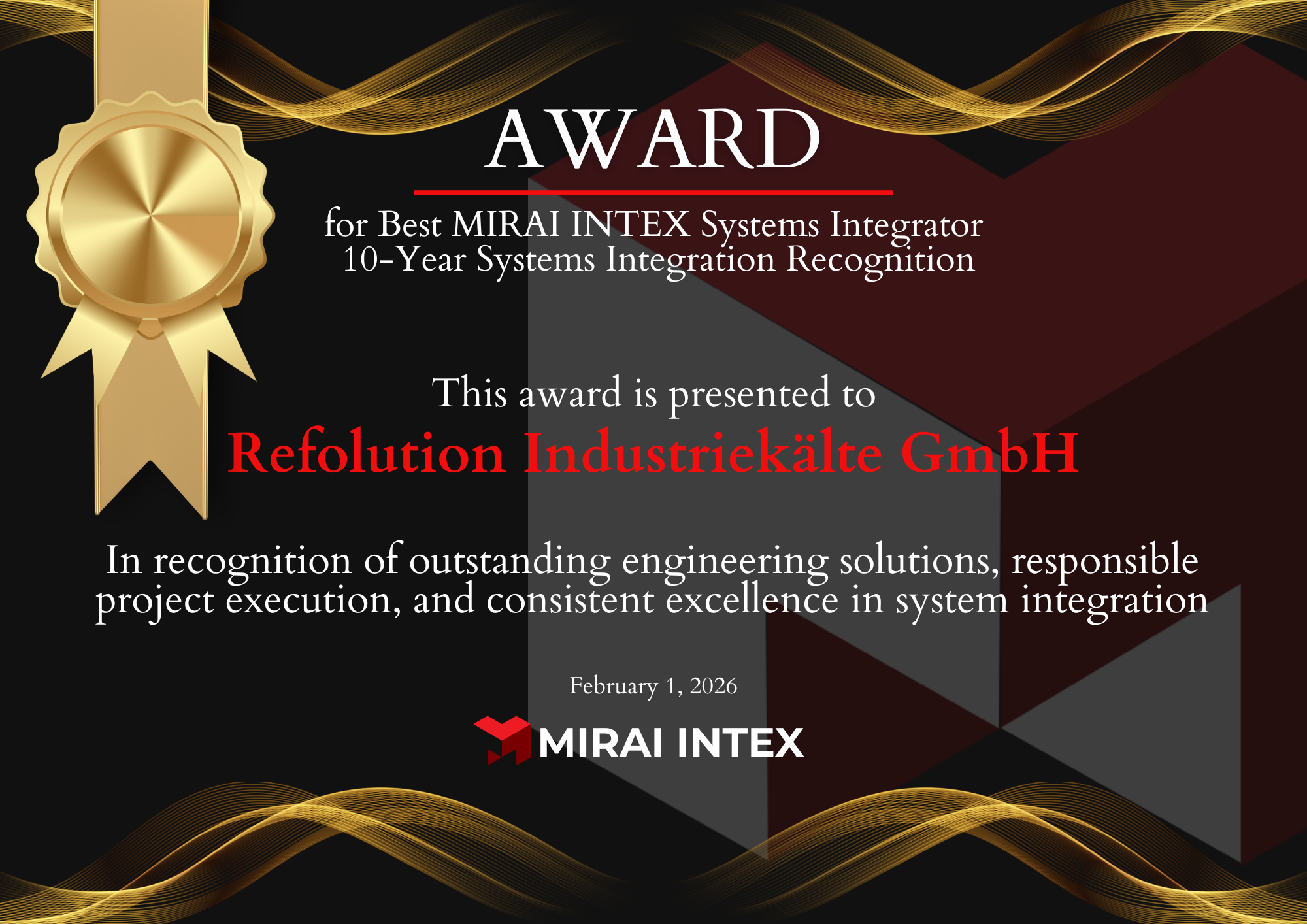 Best integrator of Mirai Intex systems