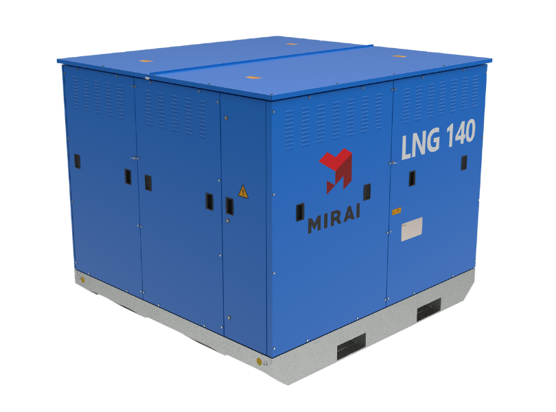 MIRAI LNG 140 • ULT machine for liquefaction of biomethane