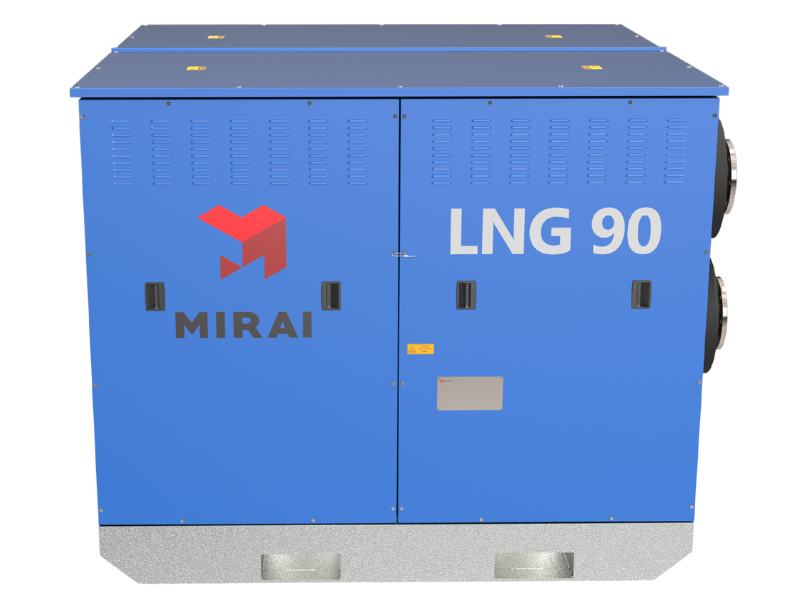 ᐉ Closed cycle system: MIRAI Cold 90 LNG • ULT machine for 