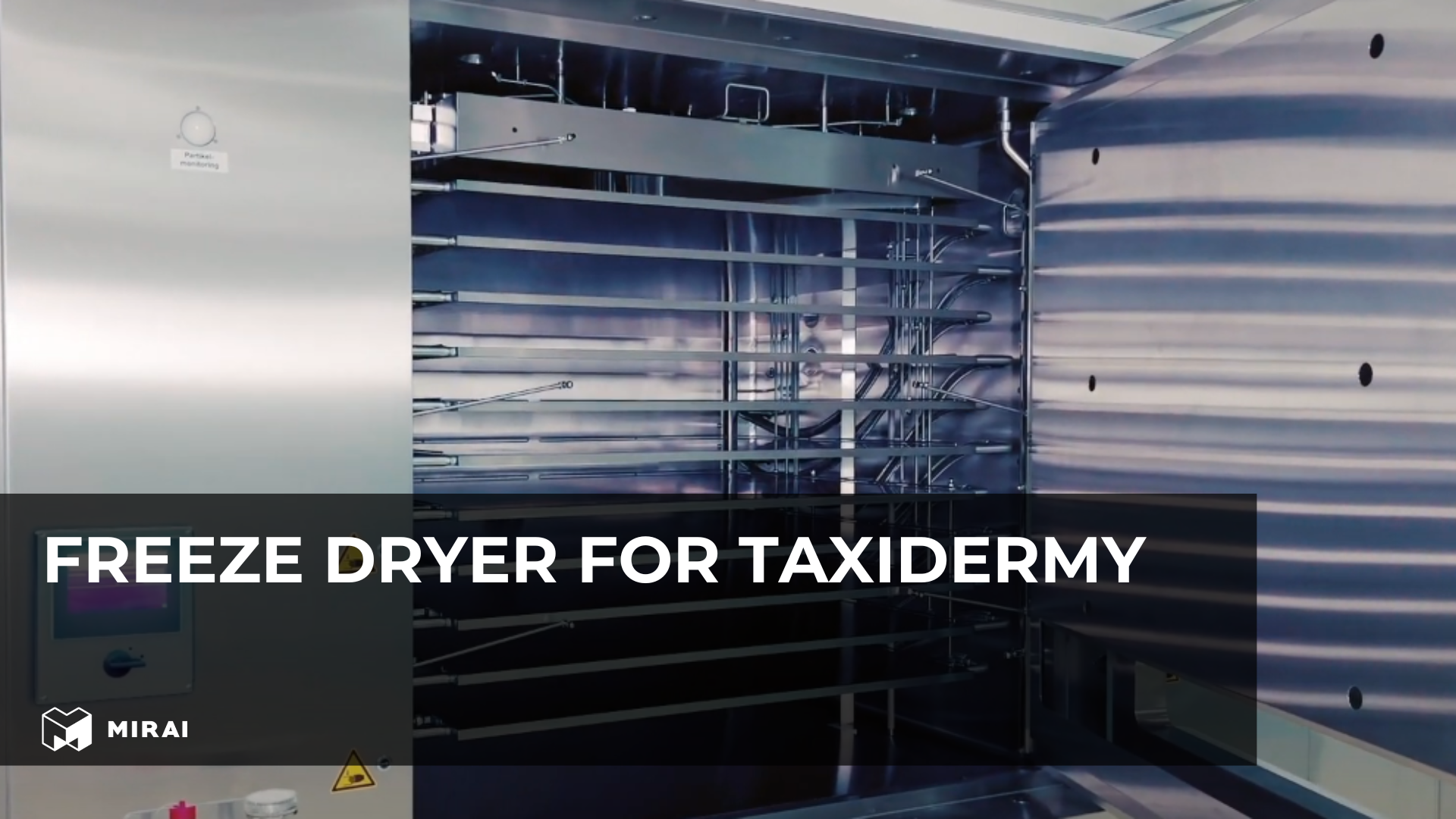 Freeze dryer for taxidermy